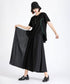 Draped Asymmetric Wide Pants